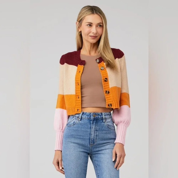 FOR LOVE & LEMONS HAILEY CARDIGAN MEDIUM - Picture 15 of 16